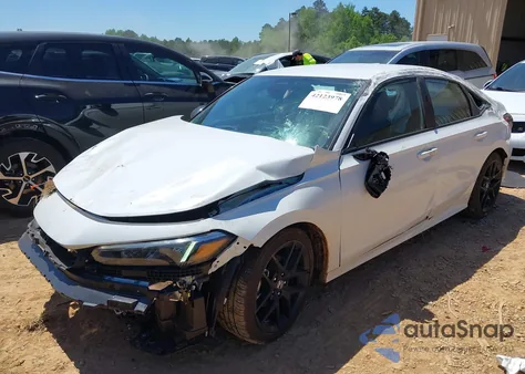 2025 Honda Civic Sport z USA, uszkodzony, nr VIN 2HGFE2F58SH551271